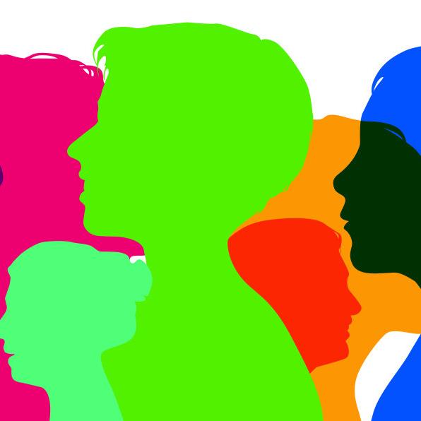 Silhouettes Profils Femme