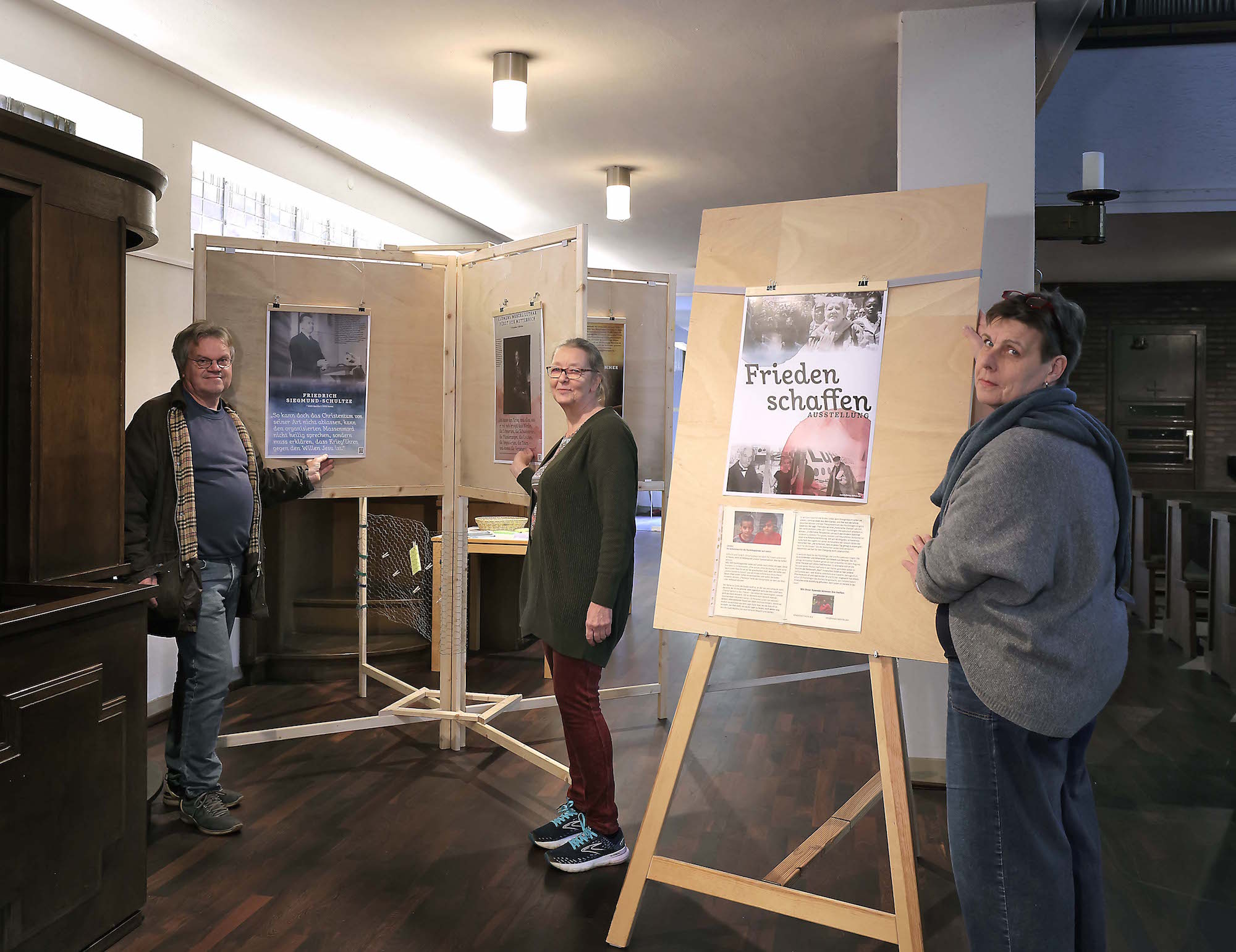 Die aktuelle Ausstellung ist auch das Thema der Gemeinde Herz Jesu in der Adventszeit.