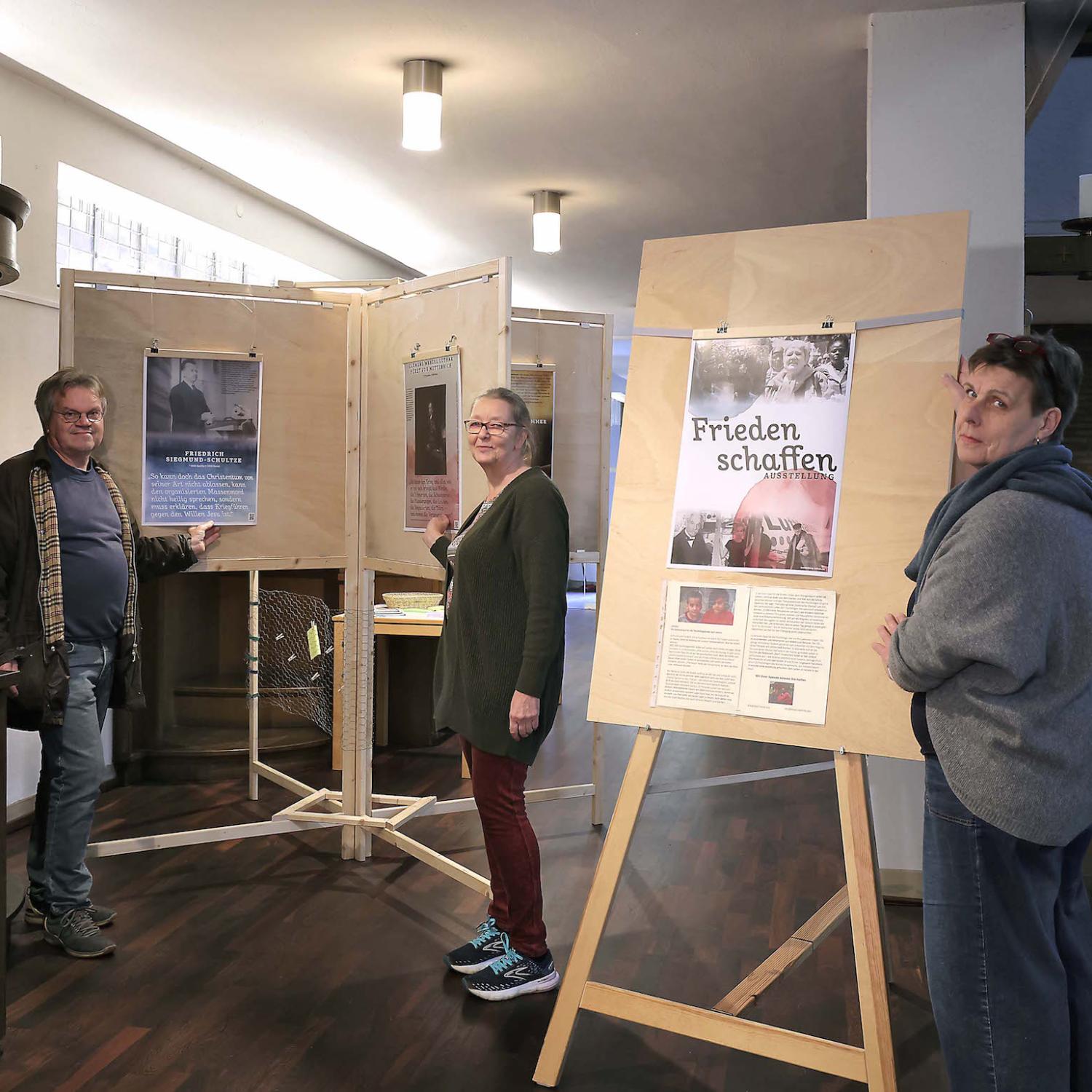 Die aktuelle Ausstellung ist auch das Thema der Gemeinde Herz Jesu in der Adventszeit.