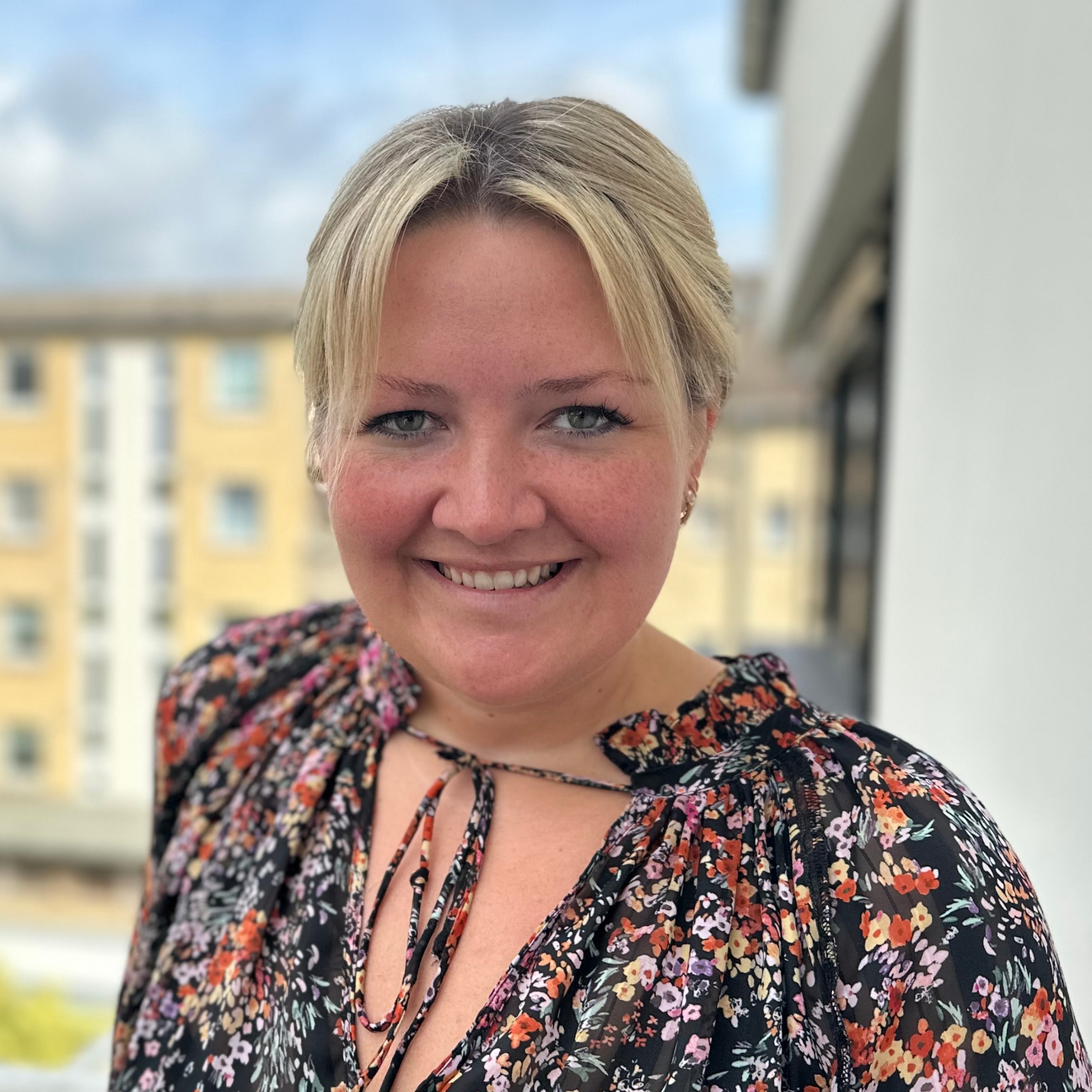 Portait Mitarbeiterin