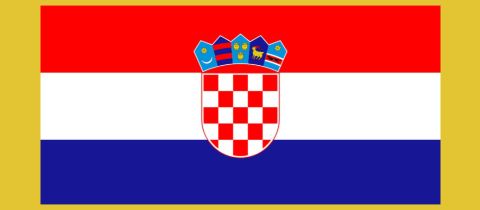 Flagge-Kroatien