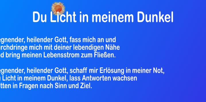 Texte auf blauem Hintergrund