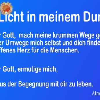Texte auf blauem Hintergrund