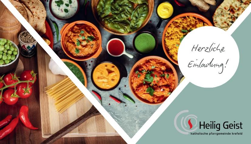 aus der Vogelperspektive: mehrere Töpfe mit kulinarischen Köstlichkeiten