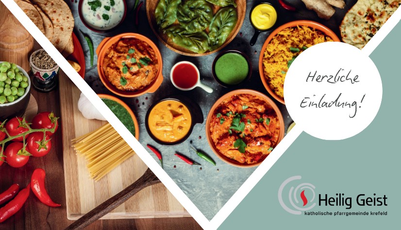 aus der Vogelperspektive: mehrere Töpfe mit kulinarischen Köstlichkeiten