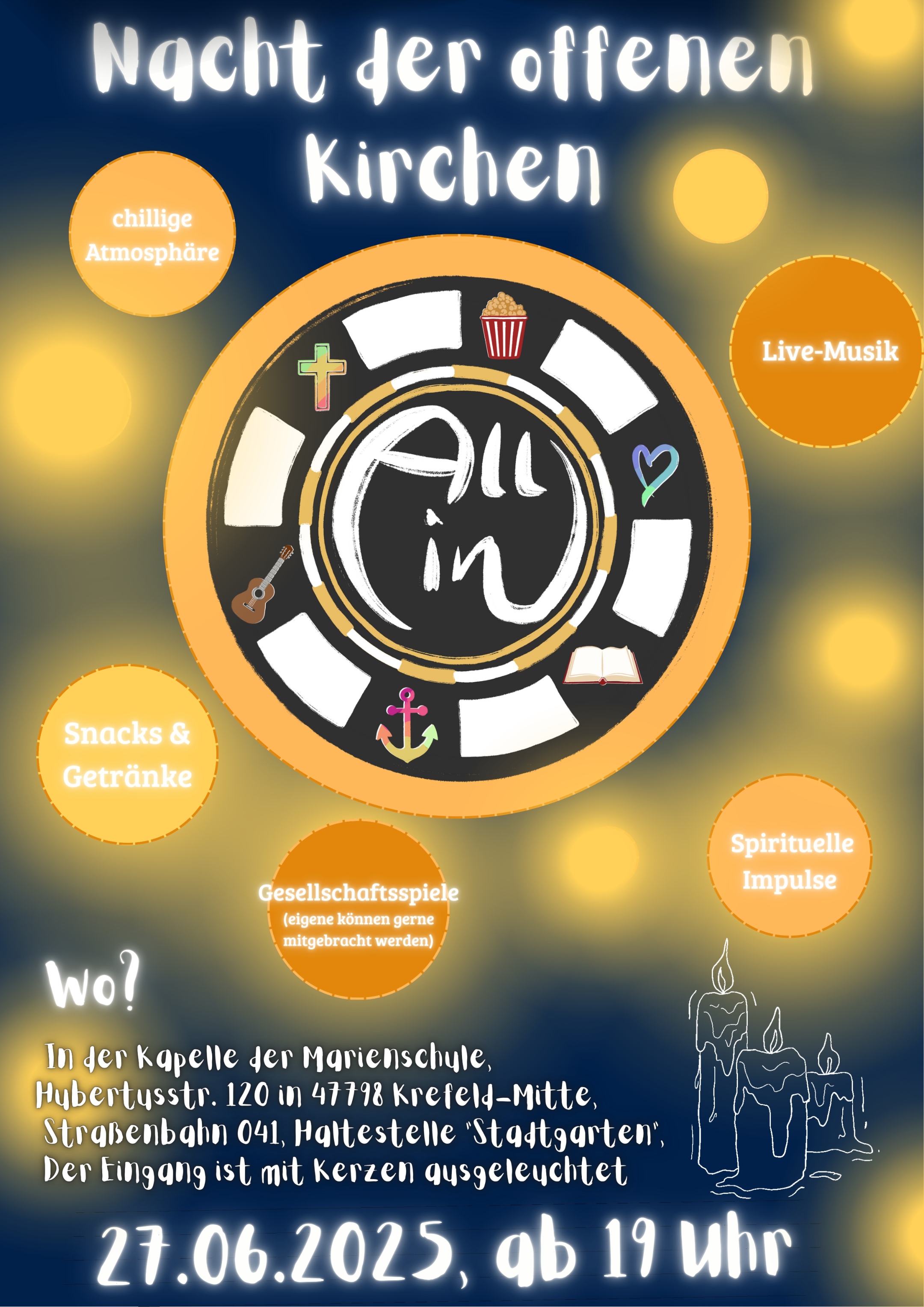 Nacht der offenen Kirchen am 27.06.2025