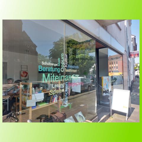 M.i.O. Aussenanssicht: Fensterfront