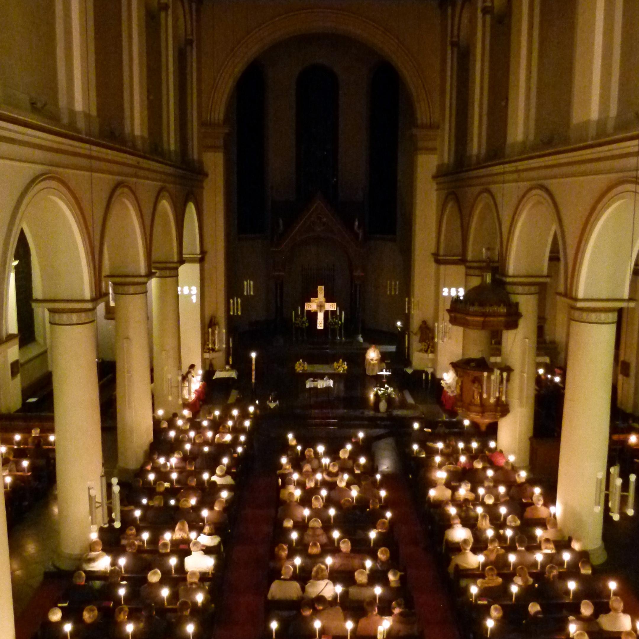 Osternachtsfeier St. Stephanus, Lank-Latum