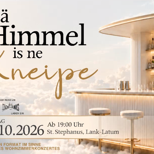 Dä Himmel is ne Kneipe 16.10.2026