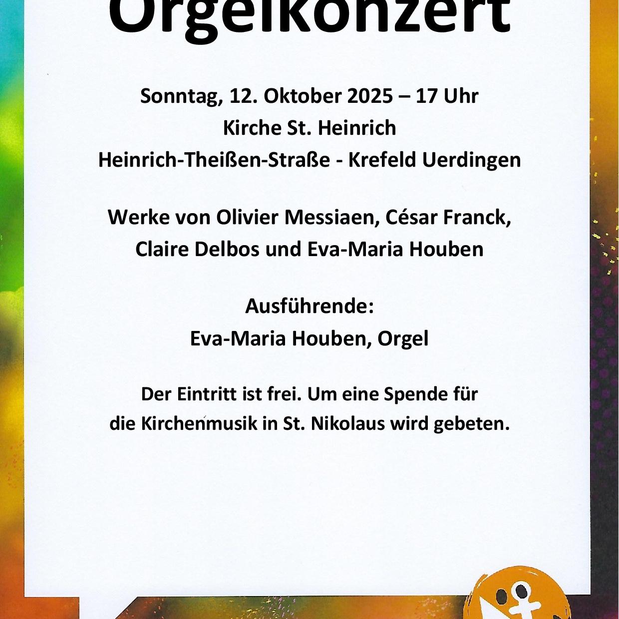 Orgelkonzert St. Heinrich