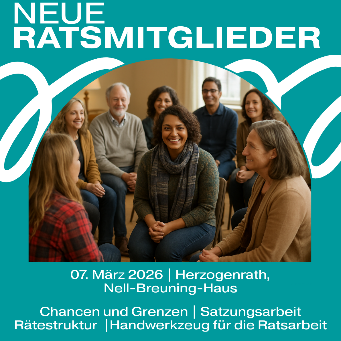 Poster - Neue Ratsmitglieder