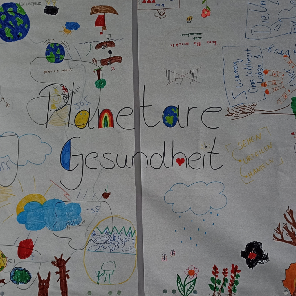 Planetare Gesundheit: von Kindern erstellt